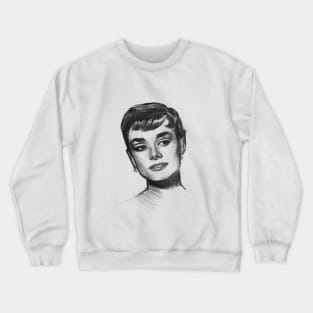 Audrey Hepburn Crewneck Sweatshirt